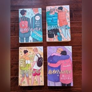 Heartstopper Book Series 1-4 Full Set